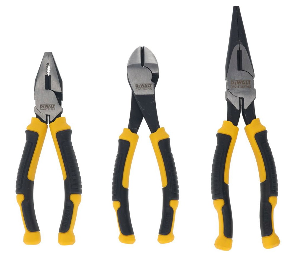 Set de clești și tăietori DEWALT DWHT82813-0 160-200mm