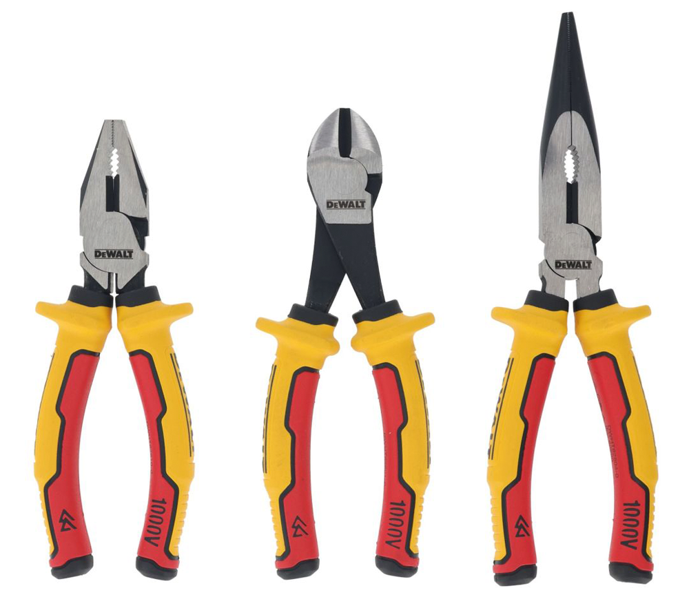 Set de clești și tăietori VDE DEWALT DWHT82811-0 160-200mm