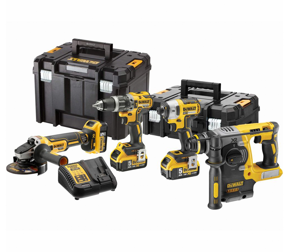 Set de unelte cu acumulator DEWALT DCK422P3T-QW