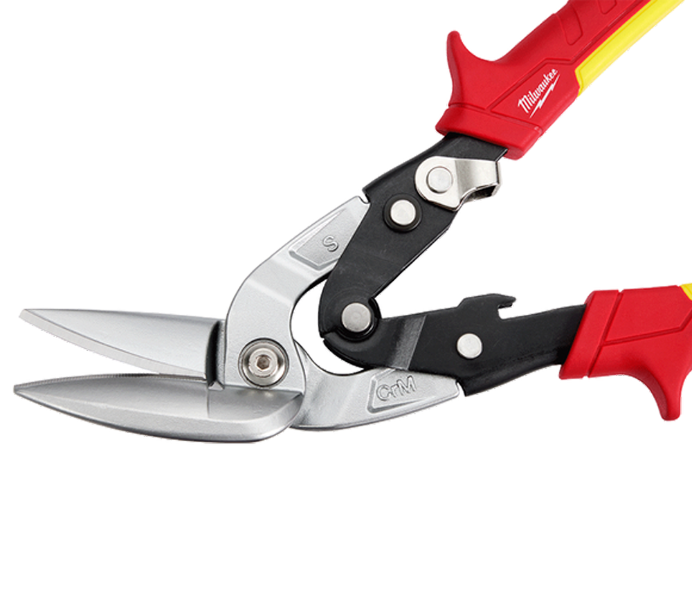 Foarfece tablă MILWAUKEE Straight Offset Aviation Snips Drept-3