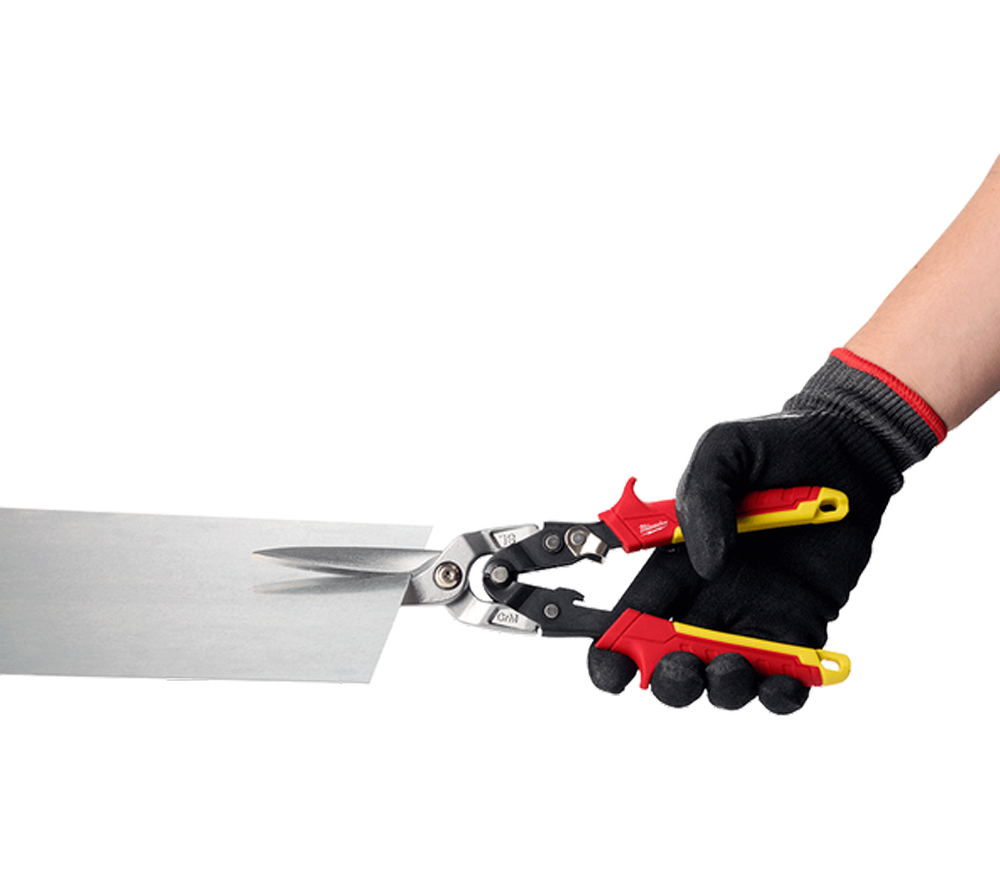 Foarfece tablă MILWAUKEE Straight Offset Aviation Snips Drept-5