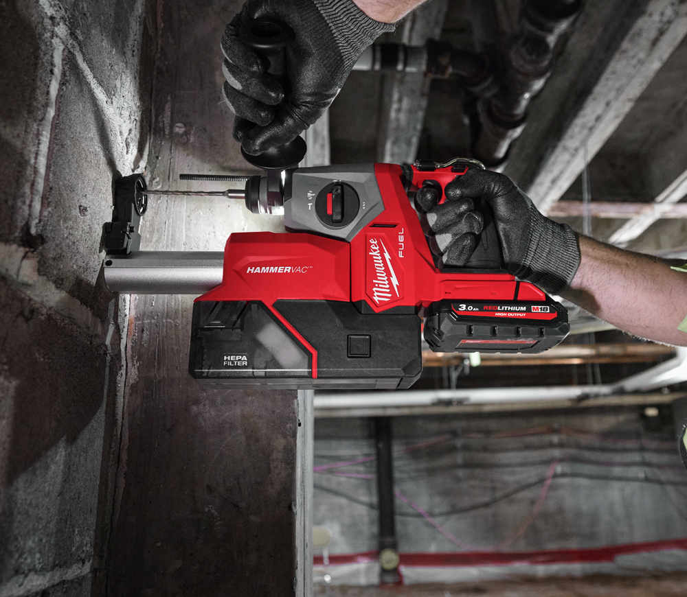 Ciocan rotopercutor cu acumulator (fără bat) MILWAUKEE M18 FHAC16-0 1.7J 18V-6