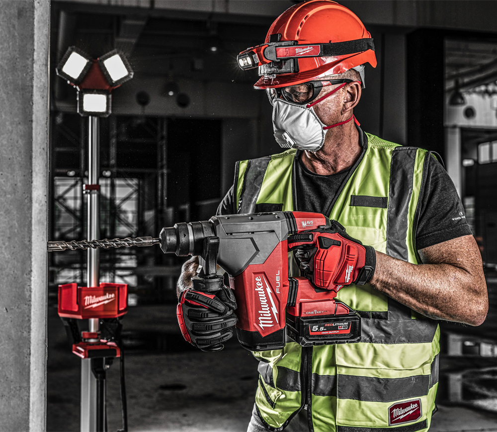 Перфоратор аккумуляторный (без АКБ) MILWAUKEE M18 ONEFHP-0X 5Дж 18В-5