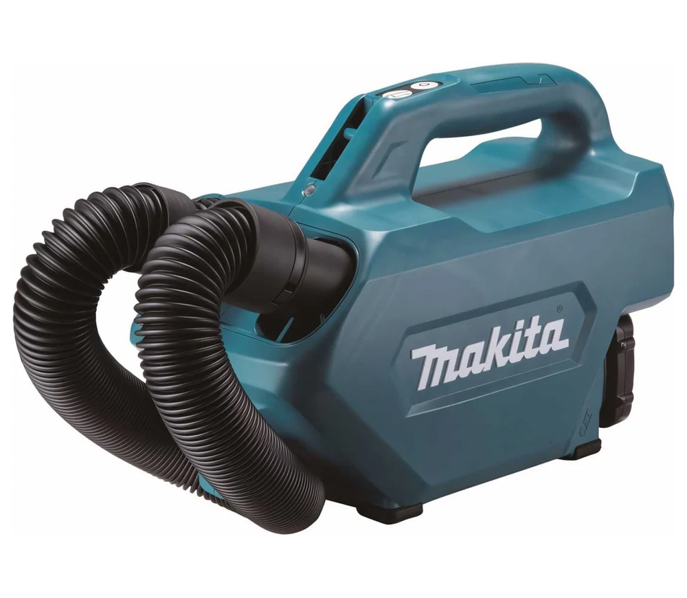 Пылесос промышленный аккумуляторный MAKITA 18В 2Ач CL121DWA 46мбар 0.5л-3