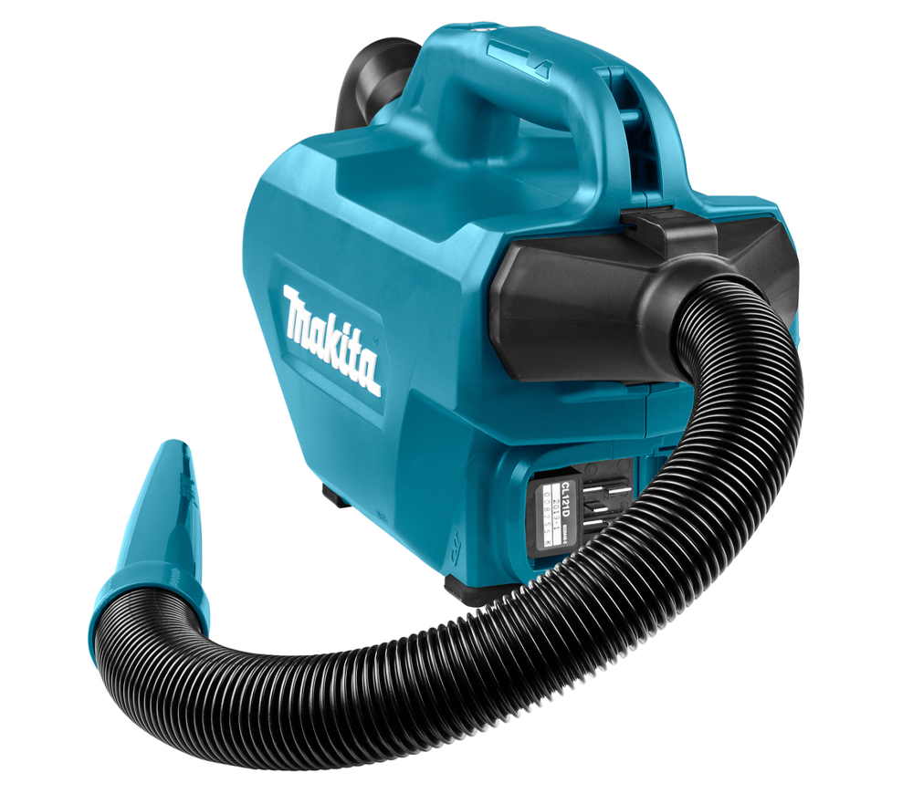 Пылесос промышленный аккумуляторный MAKITA 18В 2Ач CL121DWA 46мбар 0.5л-6