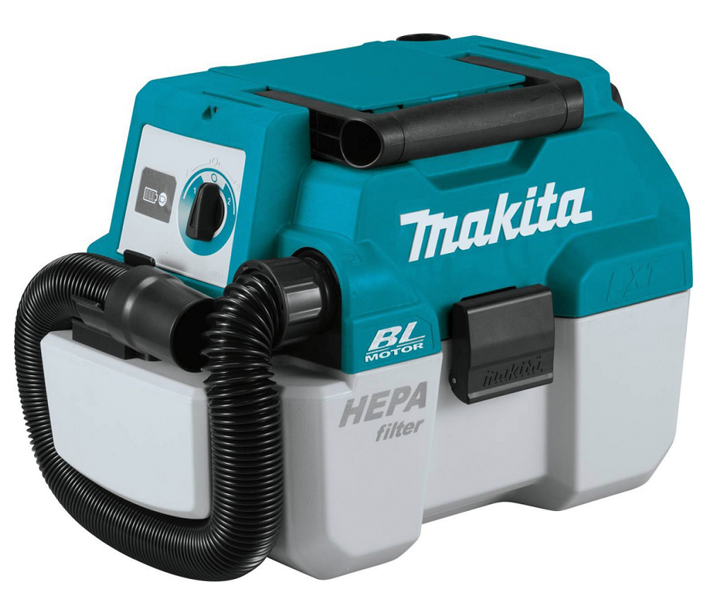 Aspirator industrial cu accumulator (fără bat) MAKITA 18V DVC750LZ 67mbar 7.5L-2