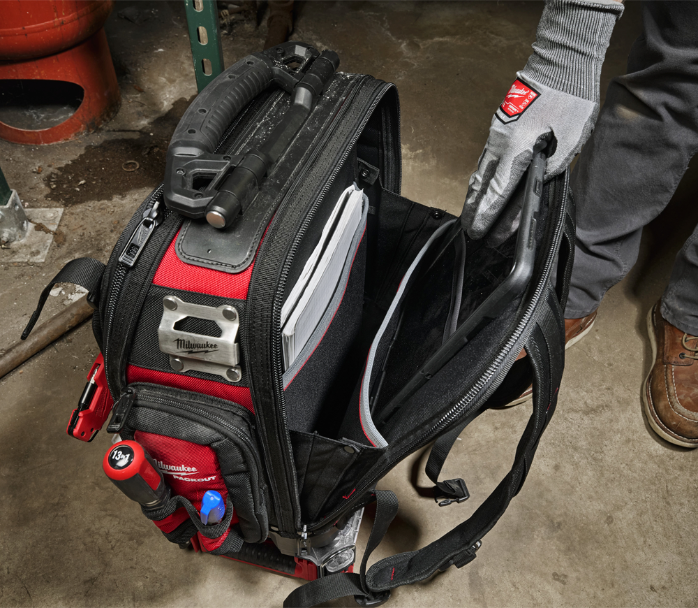 Rucsac pentru scule MILWAUKEE Structured PACKOUT Nailon-8