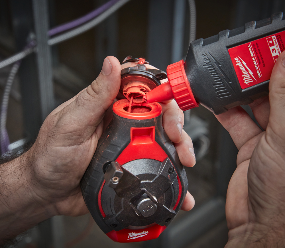 Șnur de trasat Bold Line și Rezervă Cretă Roșie Milwaukee 4932498391-6