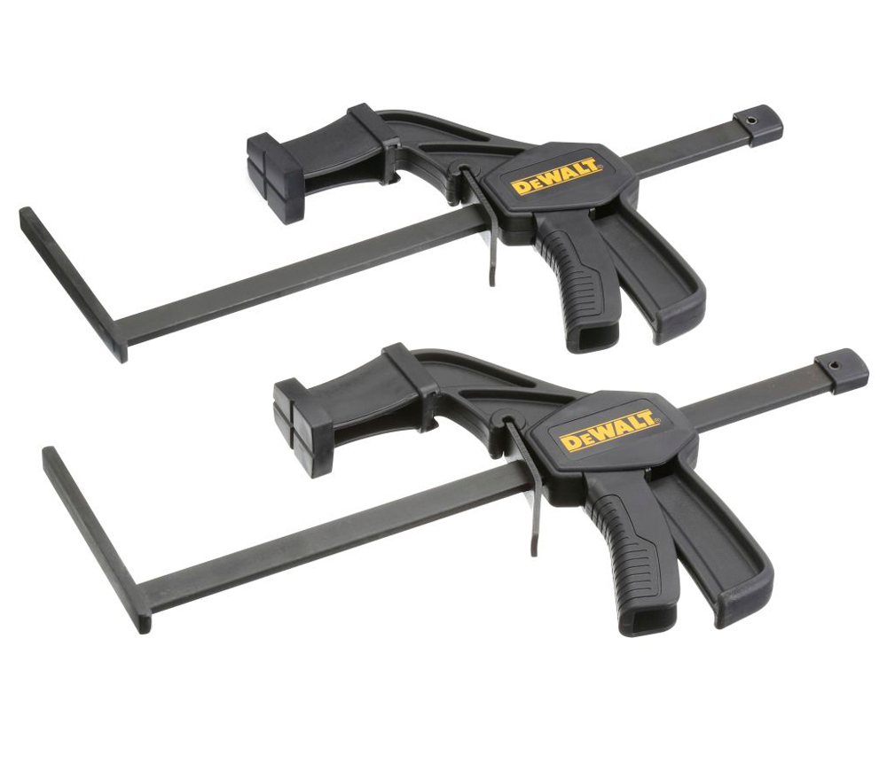 Set 2 cleme de fixare DEWALT DWS5026 Cu fixare rapidă