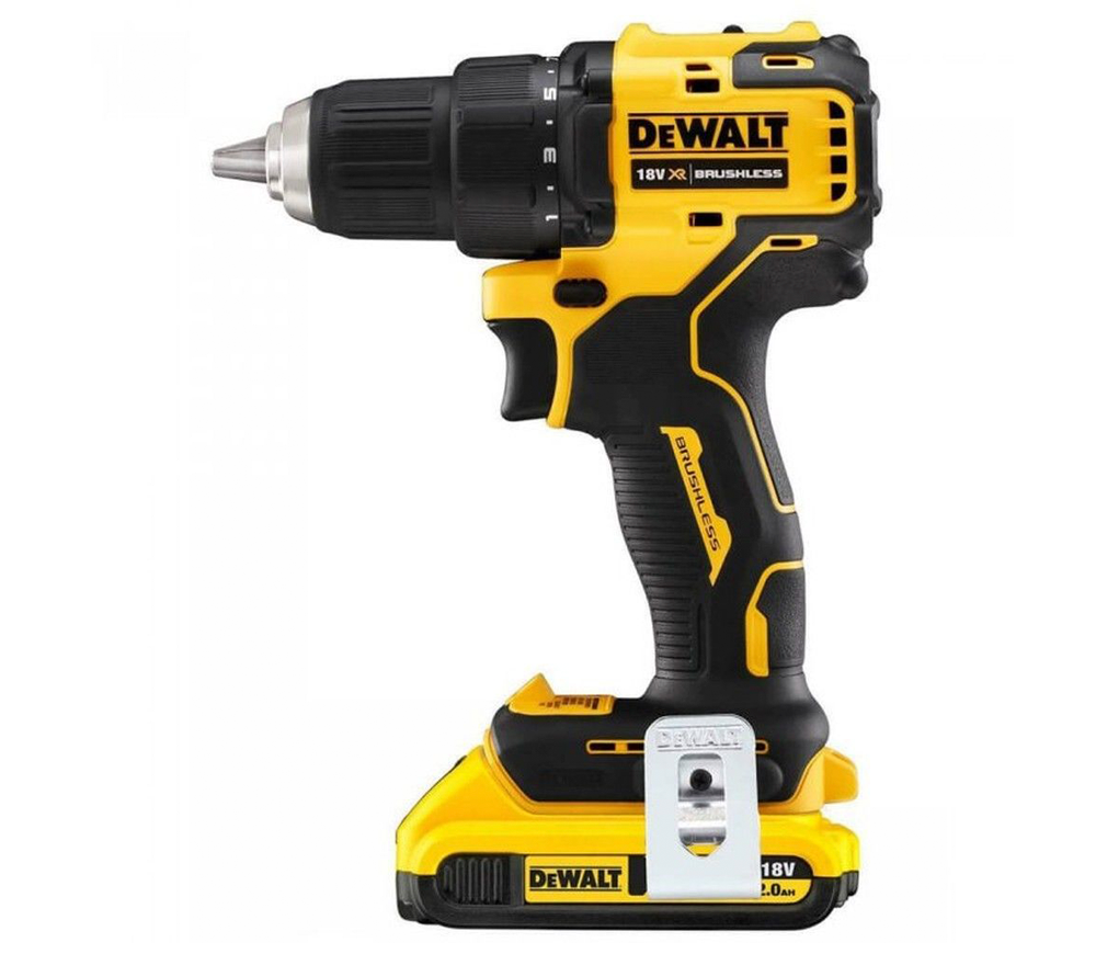 Mașină de înșurubat cu acumulator DEWALT DCD708D1T-QW 18V 2Ah-3