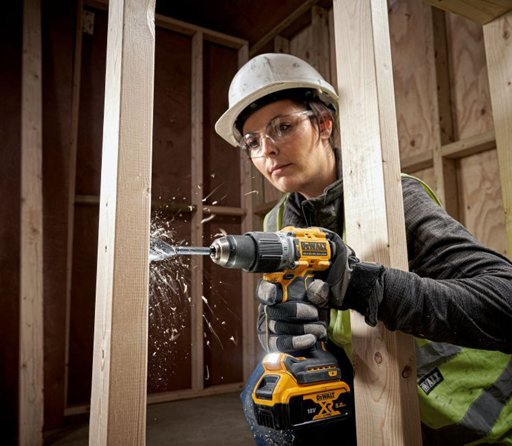 Mașină de înșurubat cu percuție cu acum. DEWALT DCD805P2T-QW 18V 5Ah-7