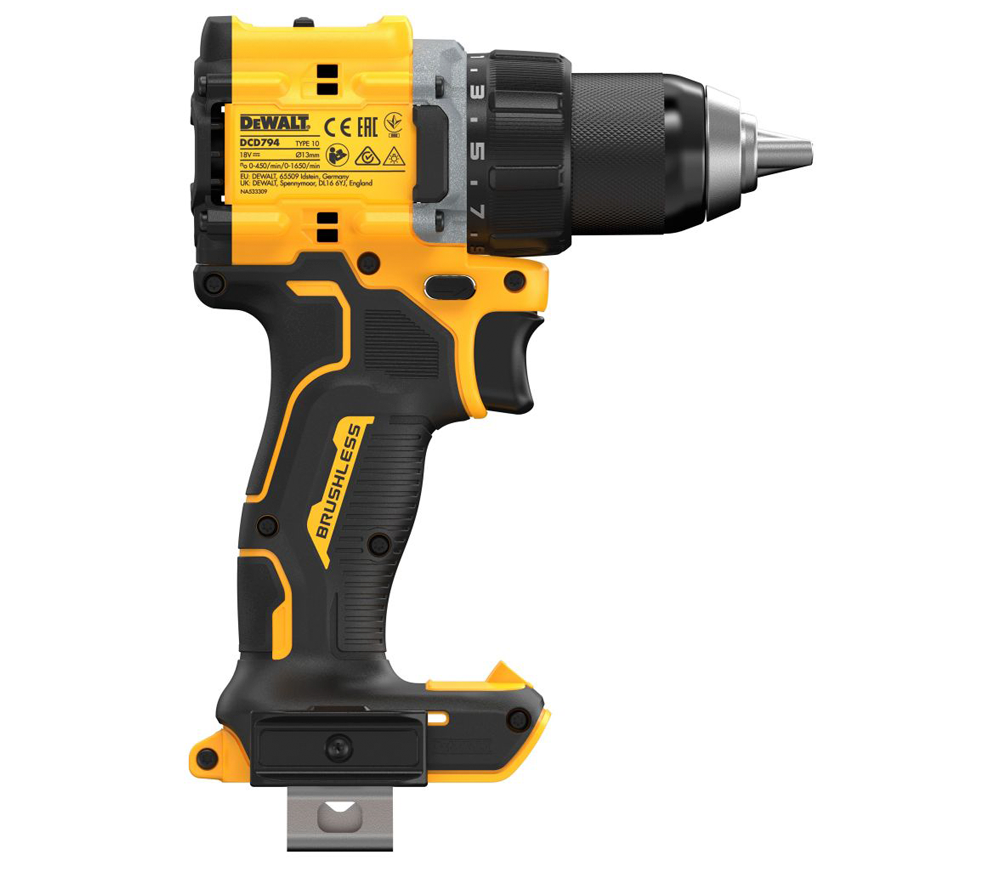 Mașină de înșurubat cu acumulator (fără bat.) DEWALT DCD794NT-XJ 18V-4