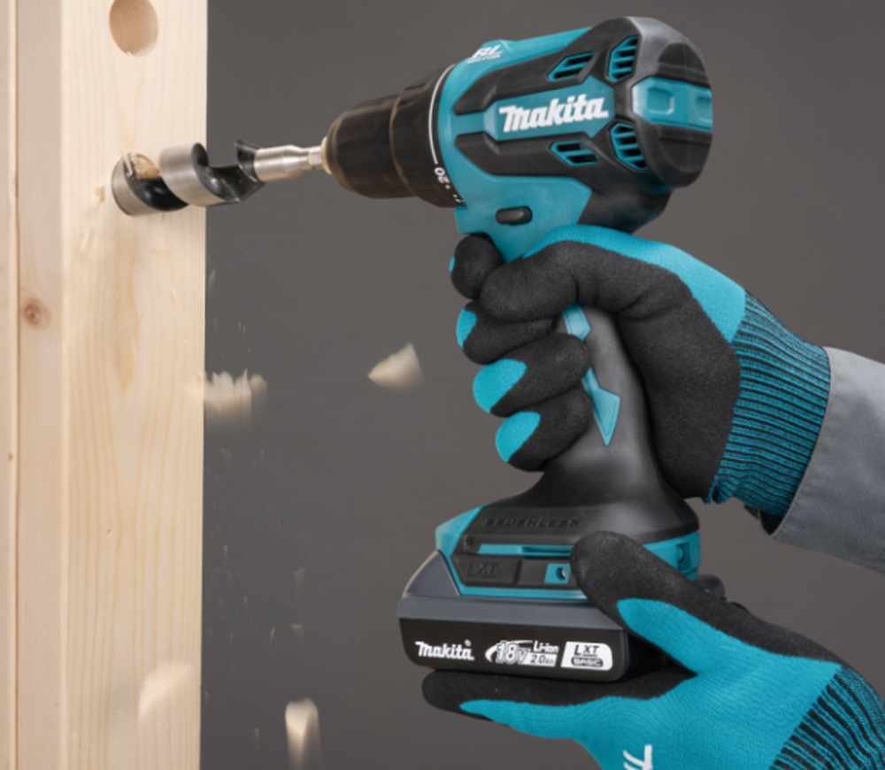 Mașină de înșurubat cu percuție cu acum. MAKITA DHP490WV 18V 2Ah-5