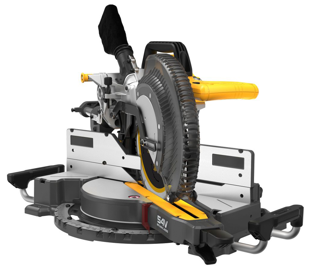 Fierăstrău  circular staționar cu acumultor 54V 9Ah DEWALT DCS781X2-QW 305mm-6