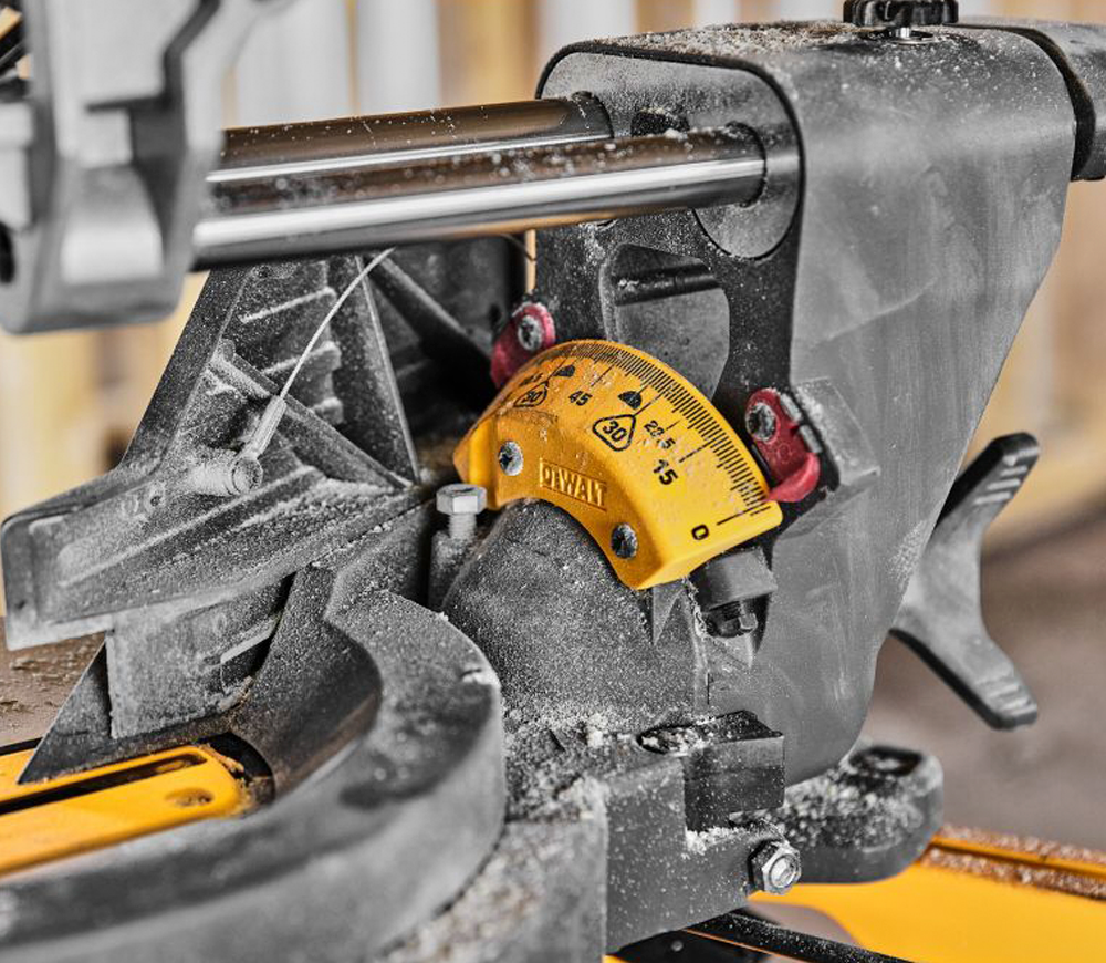 Fierăstrău  circular staționar cu acumultor 54V 9Ah DEWALT DCS781X2-QW 305mm-7