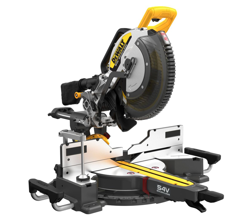 Fierăstrău  circular staționar cu acumultor 54V 9Ah DEWALT DCS781X2-QW 305mm