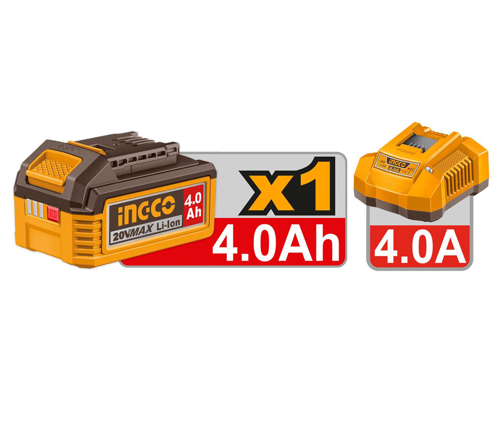 Дисковая пила аккумуляторная INGCO CSLI14023 140мм 20В 4Ач-5