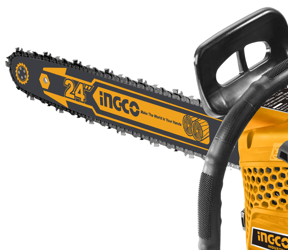 Fierăstrău cu lanț pe benzină INGCO GCS5602411 605mm 62cm3-2