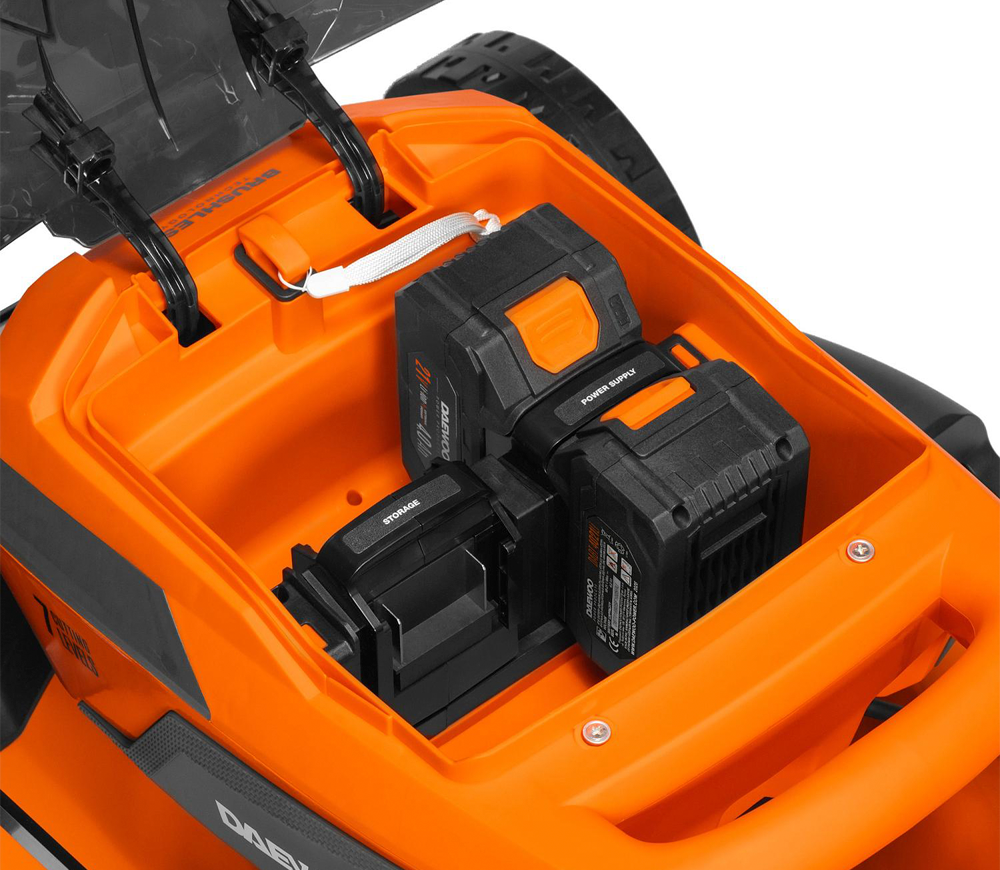 Газонокосилка аккумуляторная DAEWOO DLM 5042Li SET 470мм 2x21В 4Ач-6