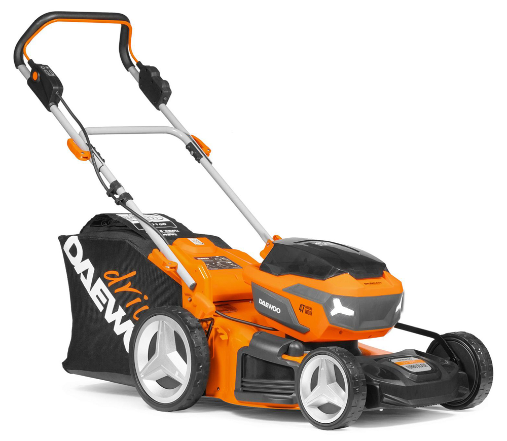 Mașină de tuns gazonul cu acumulator DAEWOO DLM 5042Li SET 470mm 2x21V 4Ah