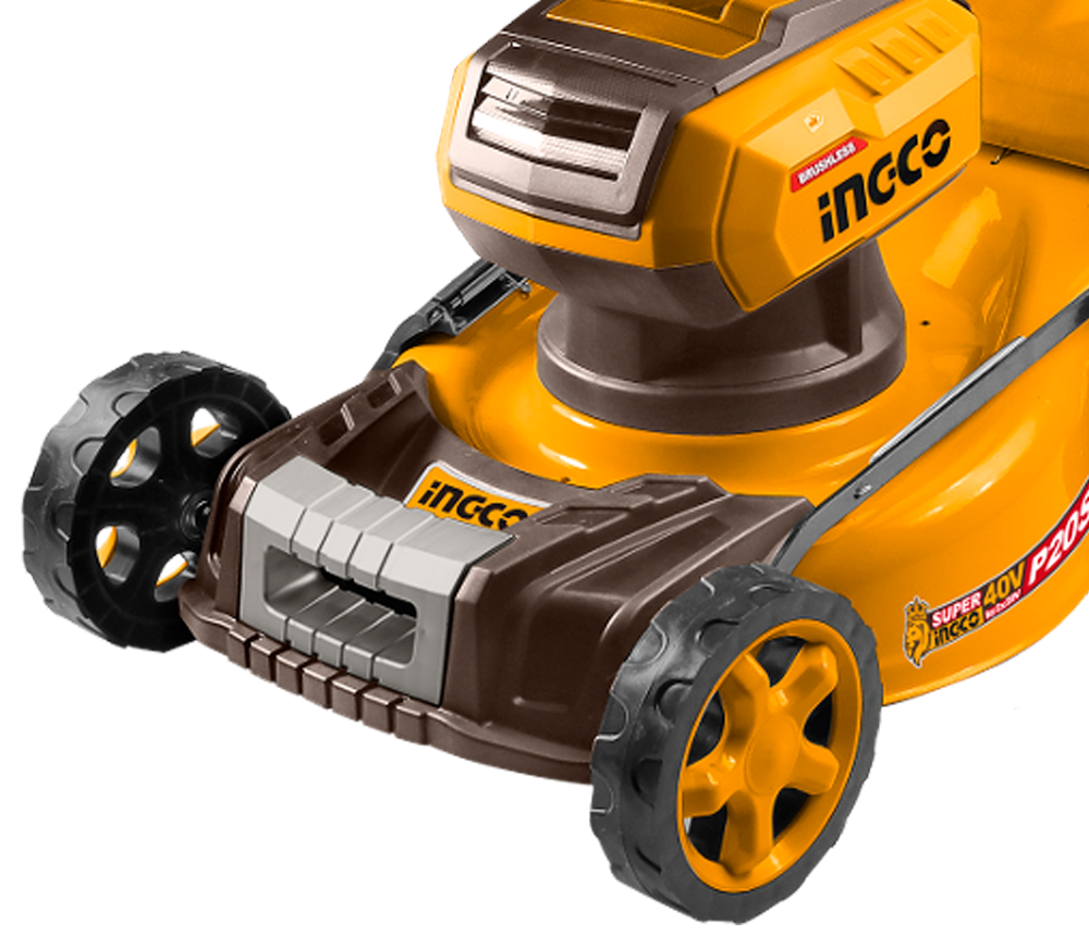 Mașină de tuns gazonul cu acumulator (fără bat) INGCO LMLI20185 460mm 2x20V-2