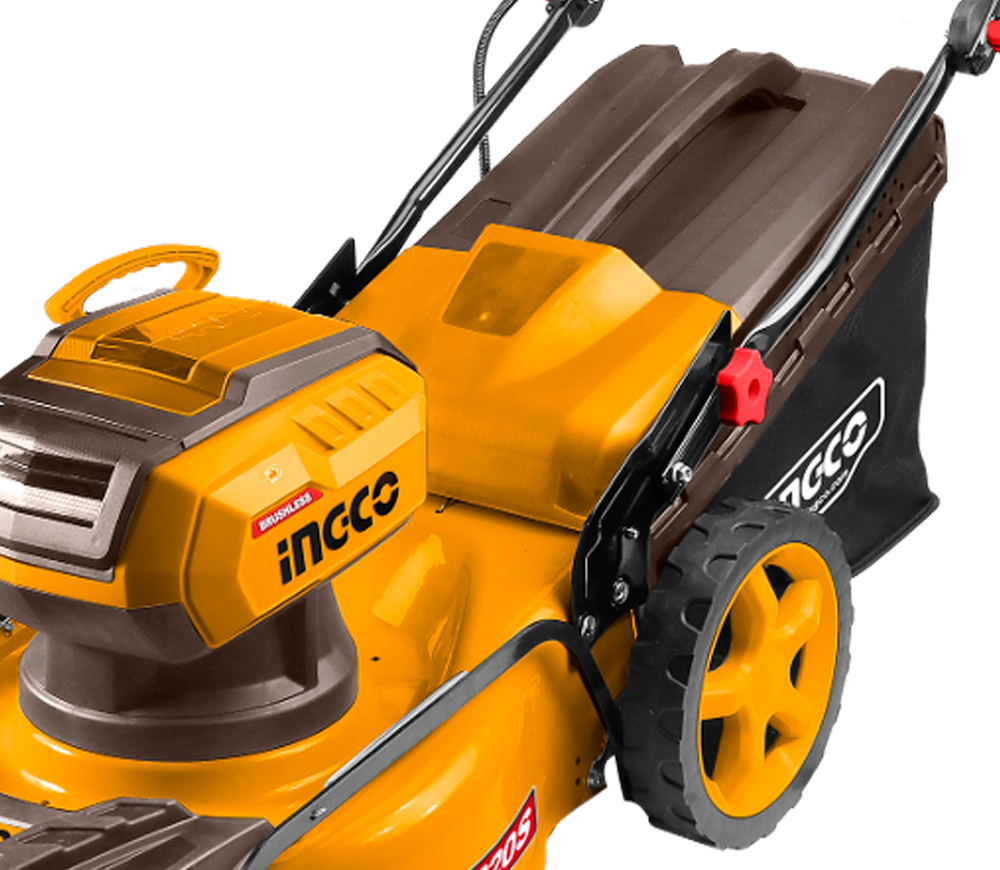 Mașină de tuns gazonul cu acumulator (fără bat) INGCO LMLI20185 460mm 2x20V-3
