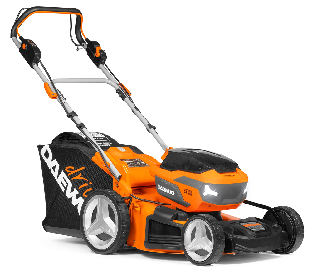 Mașină de tuns gazonul cu acumulator DAEWOO DLM 5042Li-S SET 470mm 2x21V 5Ah