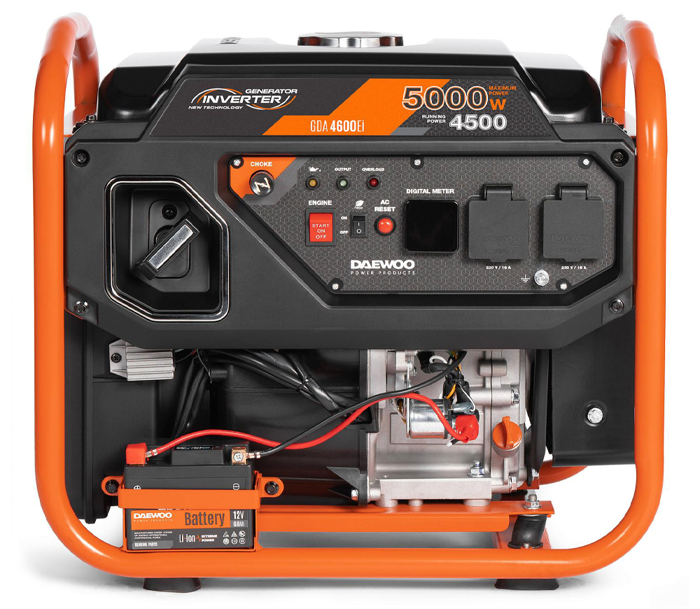 Электрогенератор DAEWOO GDA 4600Ei 5квт Бензин Инвертор-2