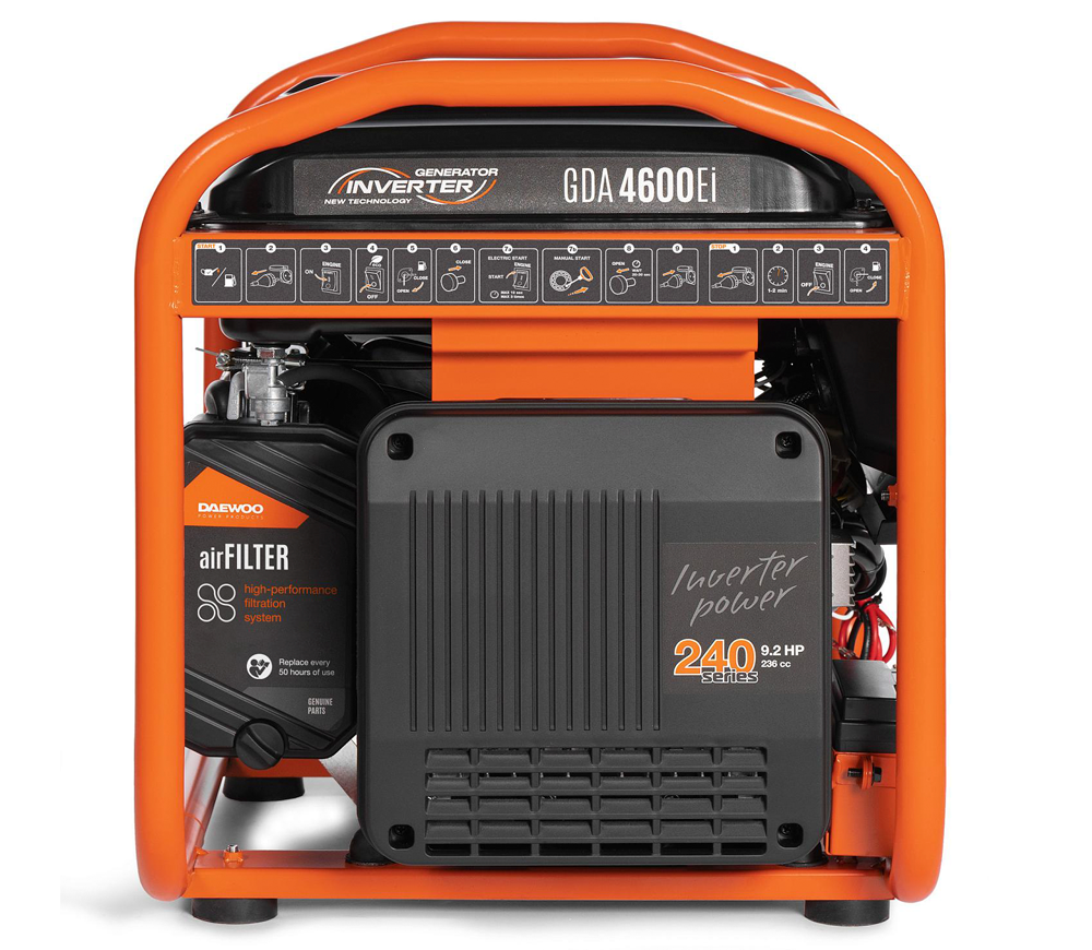 Электрогенератор DAEWOO GDA 4600Ei 5квт Бензин Инвертор-7