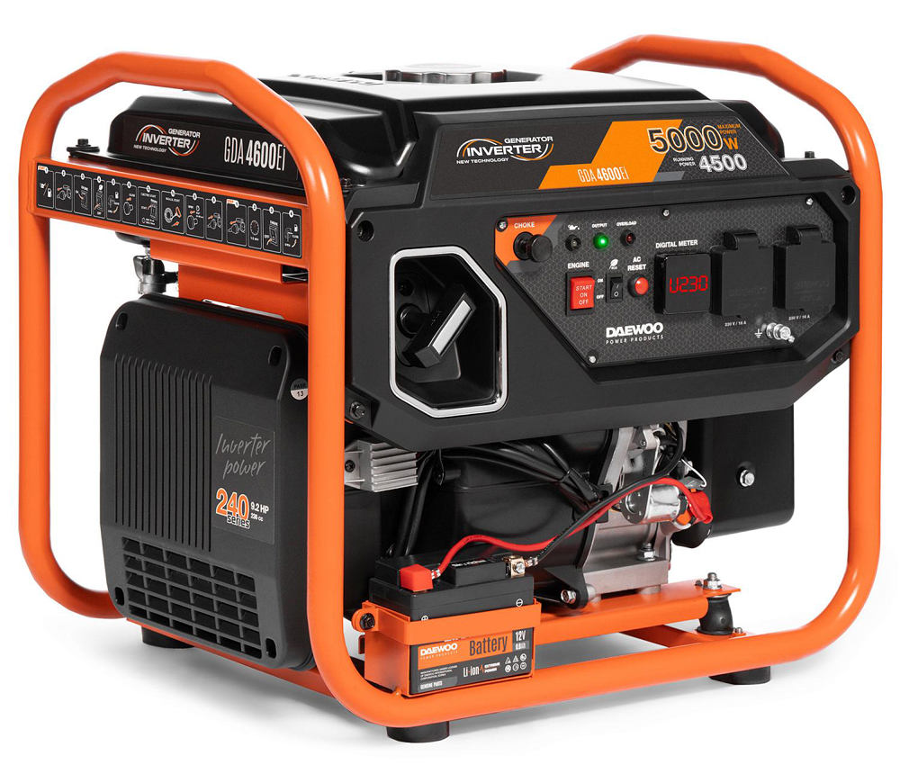 Generator electric DAEWOO GDA 4600Ei 5kw Benzină Invertor