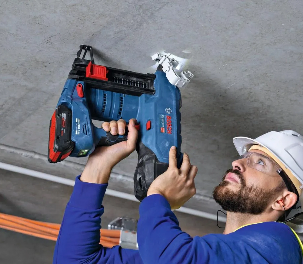 Pistol de bătut cuie cu acumulator pe beton (fără bat) BOSCH GNB 18V-40 18V-7