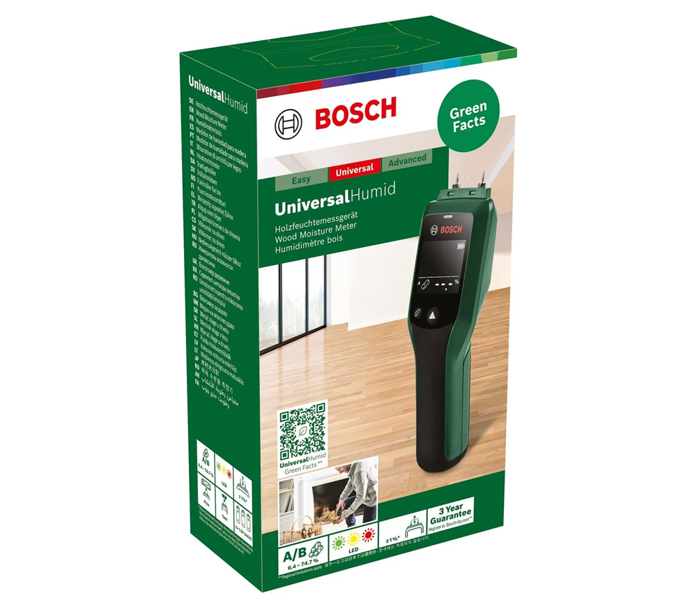 Higrometru digital pentru lemn BOSCH UniversalHumid-5