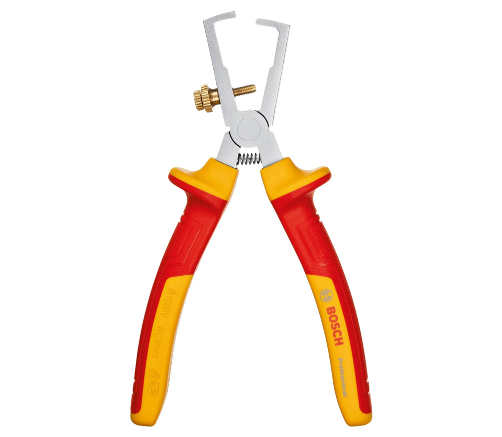 Clești pentru îndepărtare izolație BOSCH VDE Universal Wire Stripper 160 mm-3