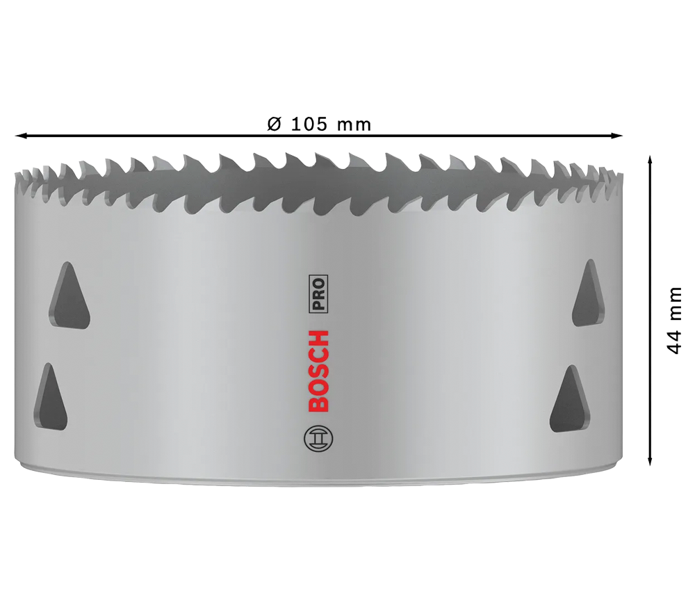 Carotă de găurit BOSCH PRO Multi Material Bi-Metal 105mm-2