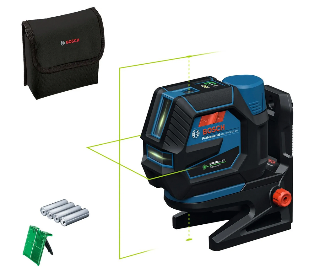 Nivelă cu laser BOSCH GCL 12V-50-22 CG 0601066S00 2fascicole 25m