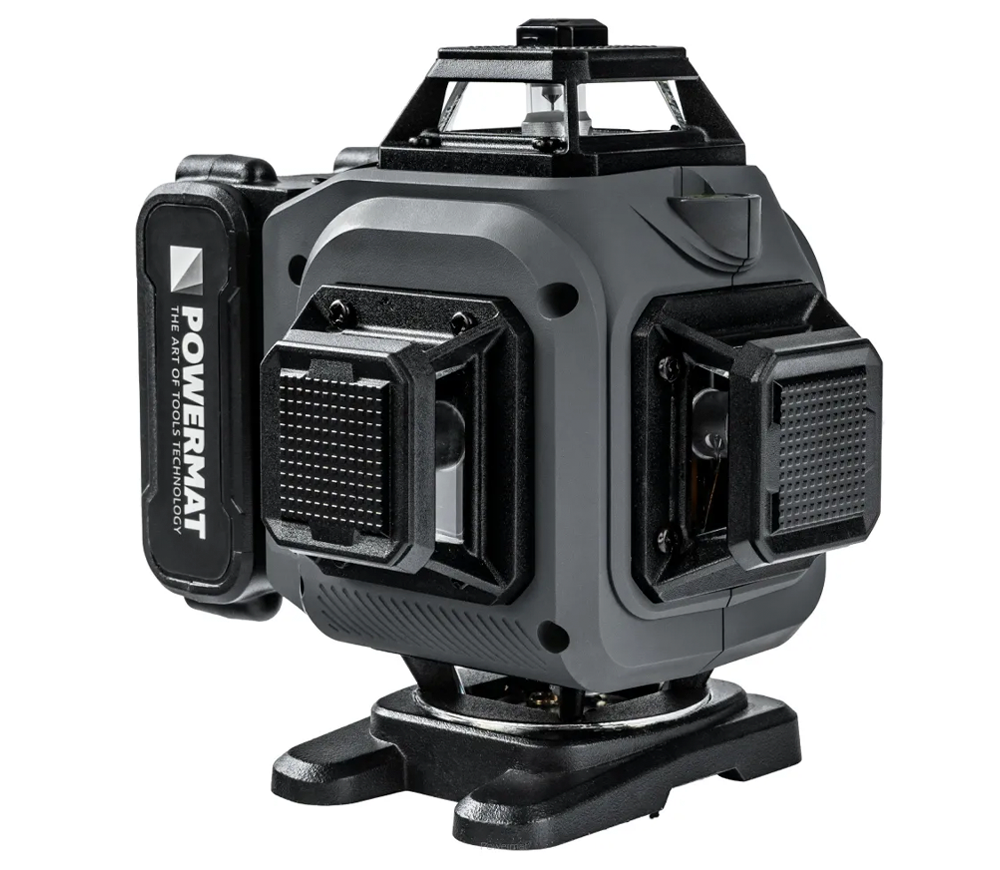 Лазерный уровень POWERMAT  PM-PLK-4DM3 4луча 40m