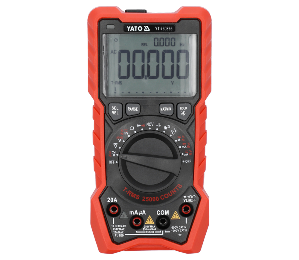 Multimetru digital YATO YT730895 0/1000V 0/20A