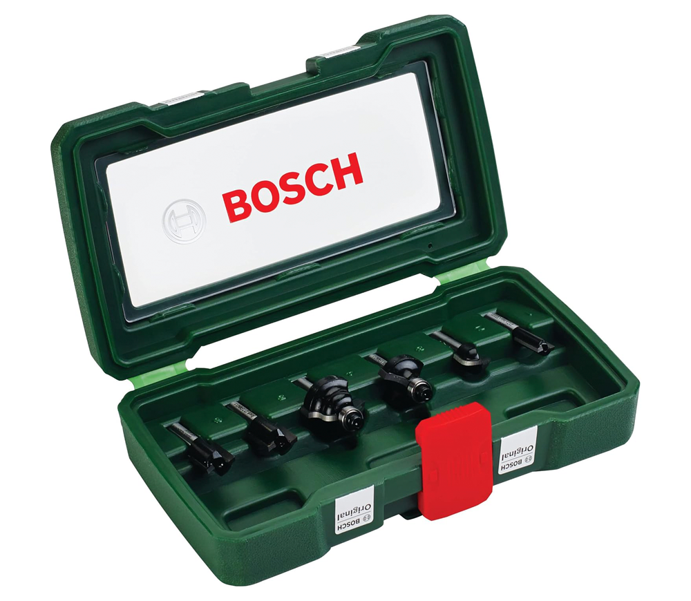 Set de freze pentru lemn BOSCH 2607019462 (6 piese)