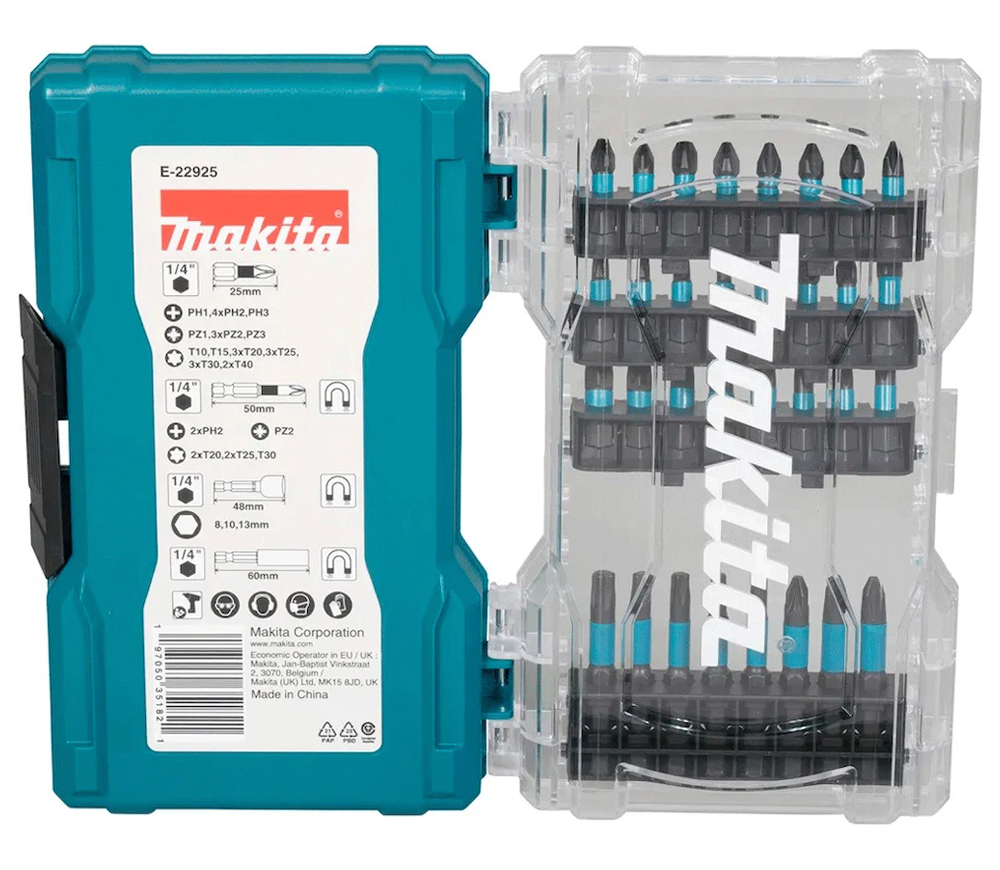 Набор бит MAKITA E-22925 PH/PZ/TX 25/50мм-2