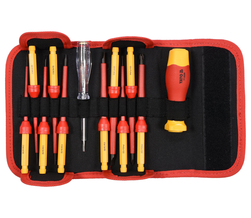 Set de șurubelnițe de electrician 11 buc YATO YT28290