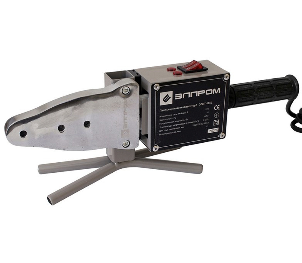 Aparat de lipit tevi din polipropilena ЭЛПРОМ EPPT-1850 1850w 20/25/32/40/50/63mm