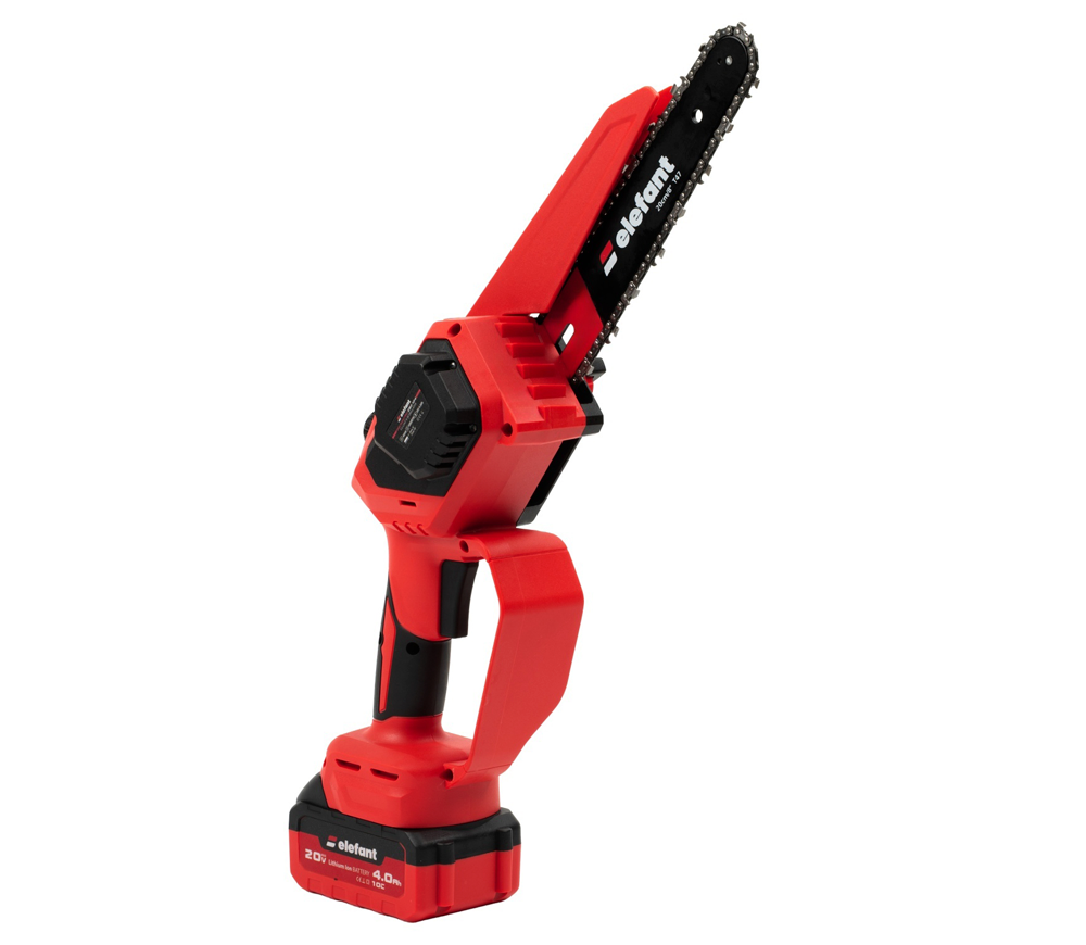 Цепная пила аккумуляторная Elefant EBS-104 200/250мм 20В 4Ач-2