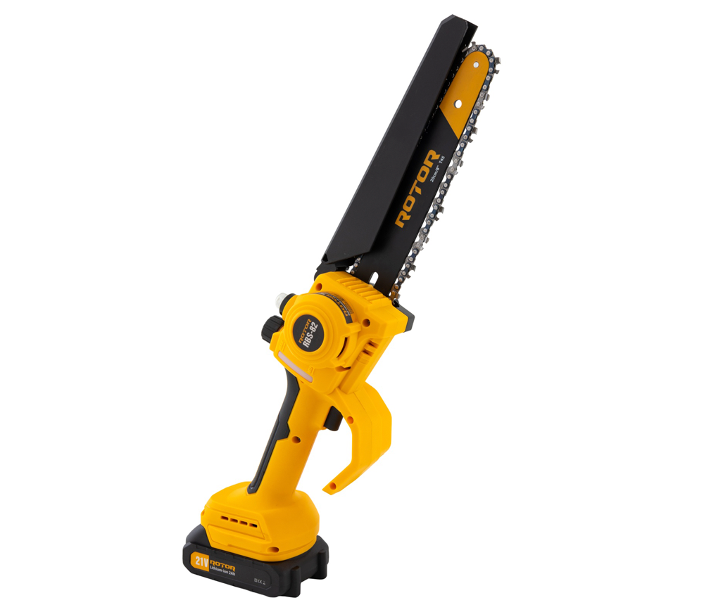 Fierăstrău cu lanț cu acumulator ROTOR RBS-82 200mm 21V 2Ah-4
