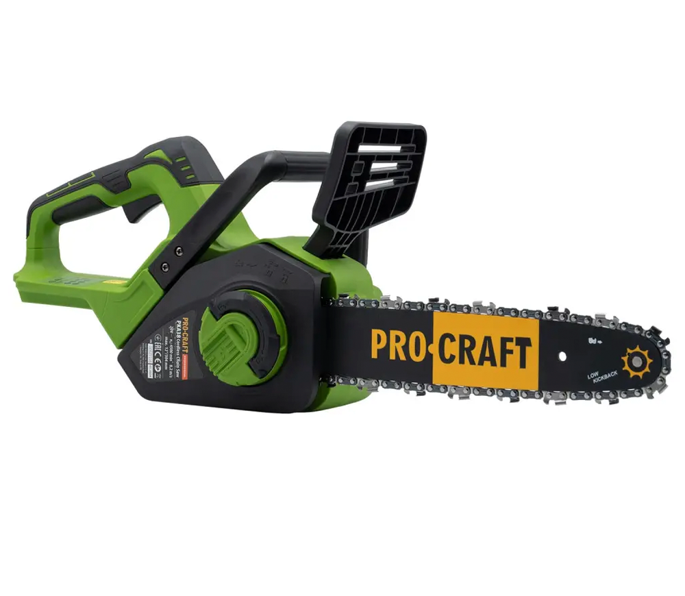 Fierăstrău cu lanț cu acumulator (fără bat) ProCraft PKA38 300mm 20V