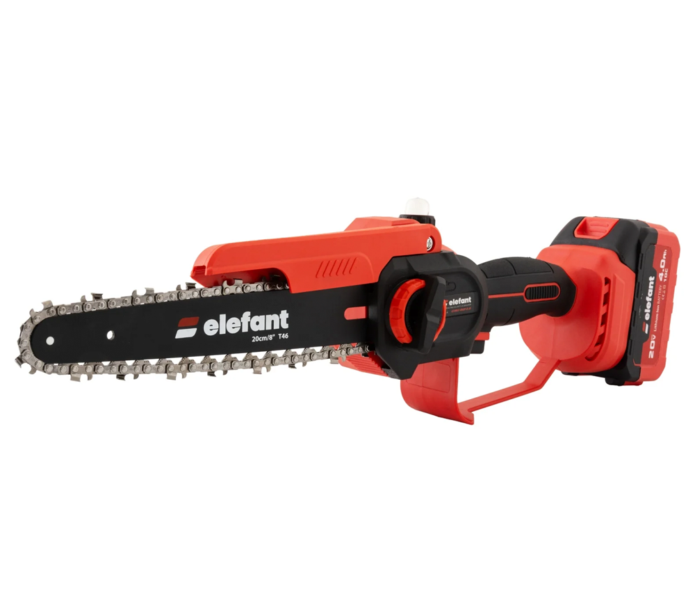 Fierăstrău cu lanț cu acumulator Elefant ESBS-8EP2.5 200mm 20V 4Ah-5