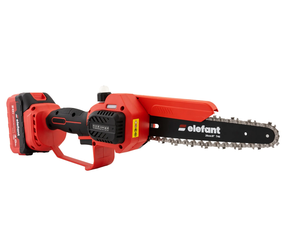 Fierăstrău cu lanț cu acumulator Elefant ESBS-8EP2.5 200mm 20V 4Ah-6