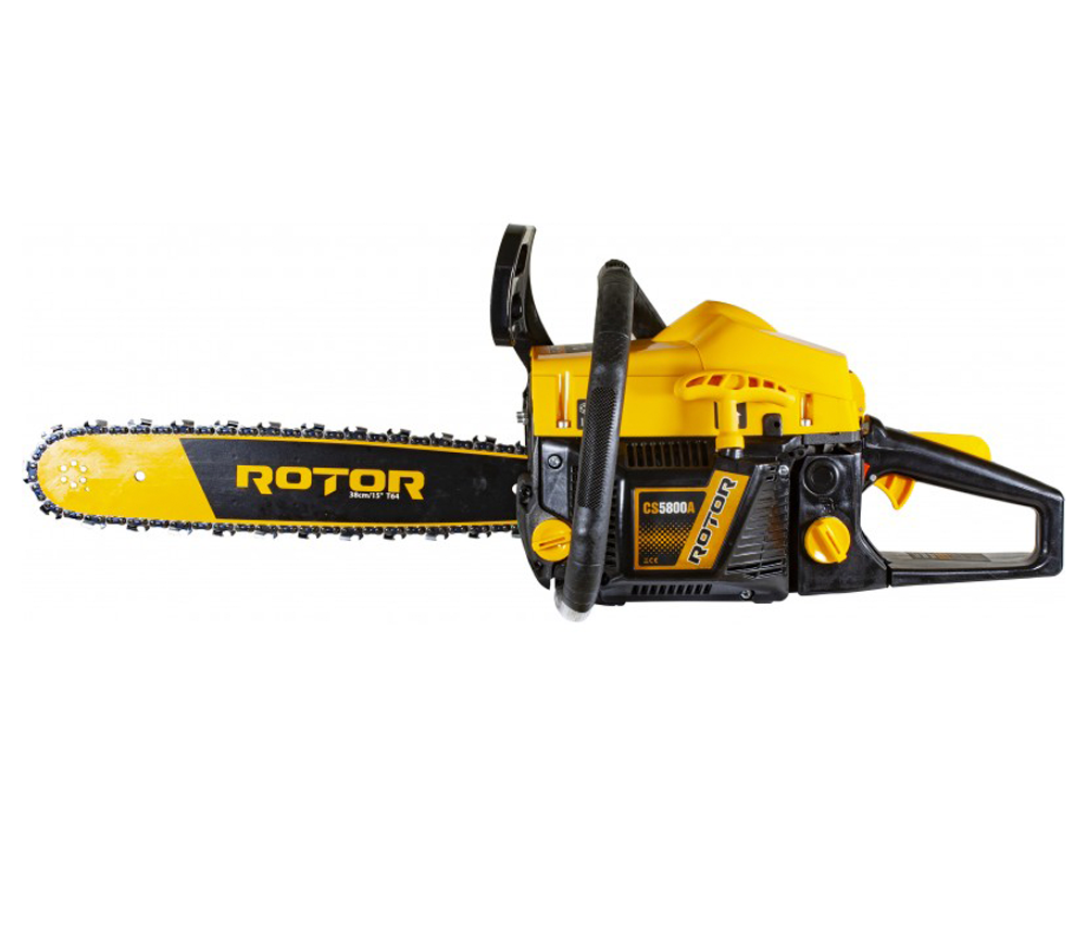 Fierăstrău cu lanț pe benzină ROTOR CS5800A 380/430mm 52cm3