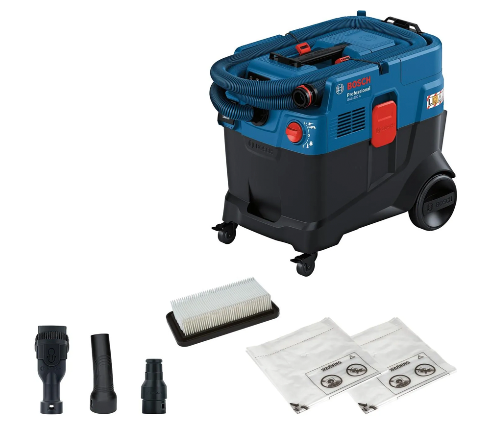 Aspirator industrial BOSCH GAS 400 A 1200w 240mbar 40L-2