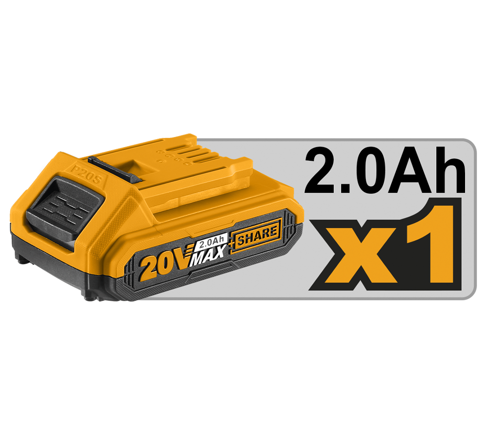 Foarfece cu acumulator INGCO CSSLI203083 20V 2Ah-5