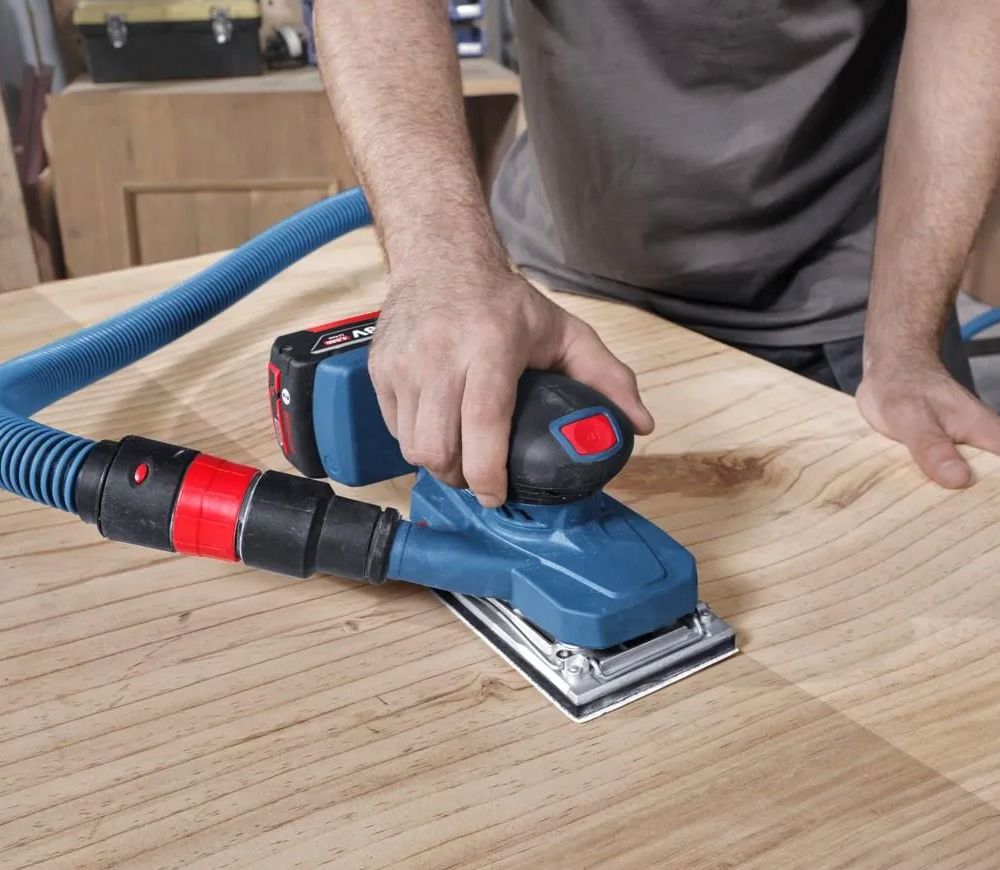 Mașină de șlefuit cu vibrații fără fir (fără bat) BOSCH GSS18V-18 18V-8